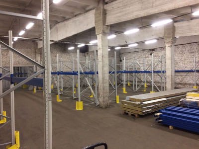 Utvikling av lagerhyllesystem UAB "OSAMA" - Riga 2